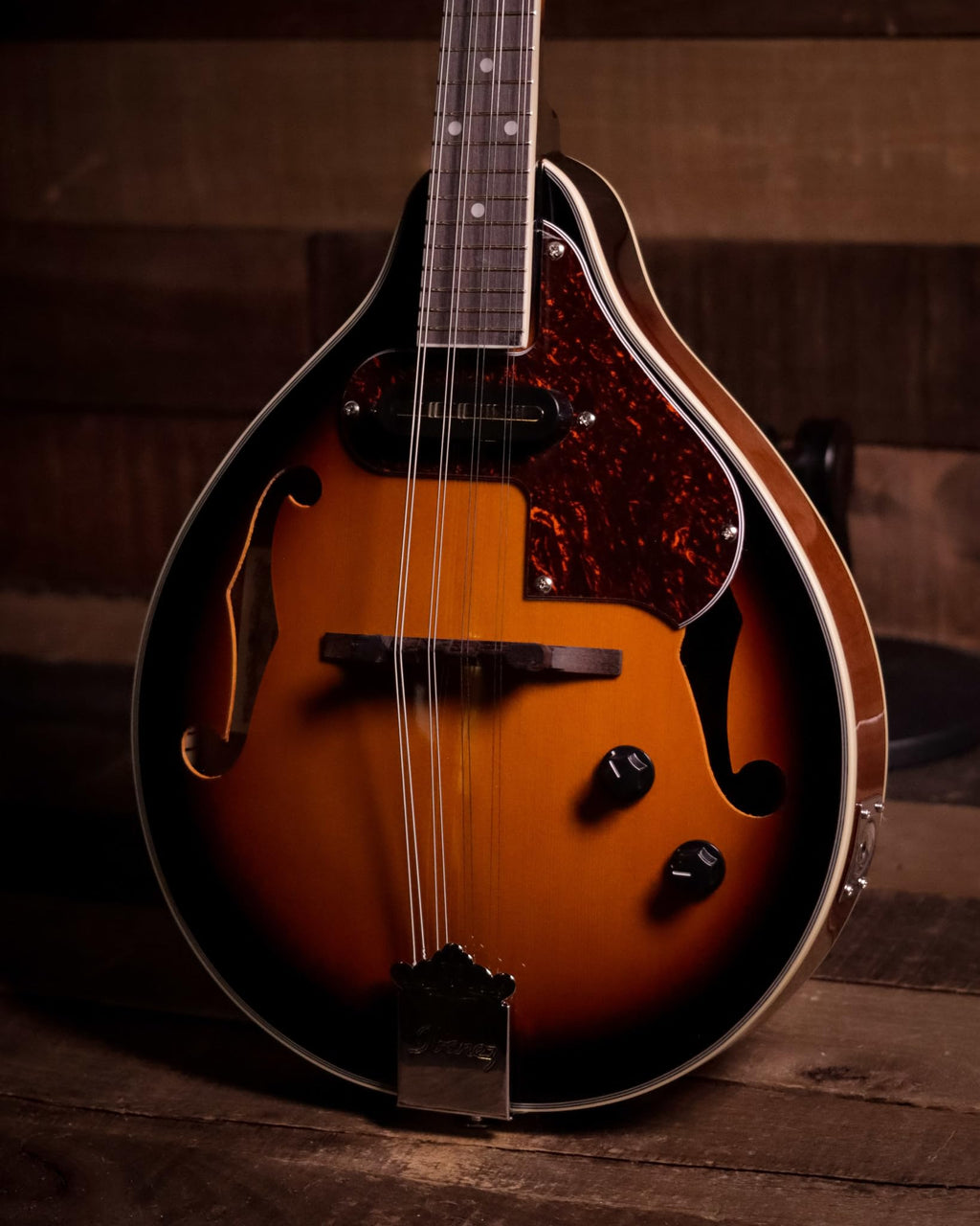 Brown Sunburst Acoustic-Electric Mandolin O1803