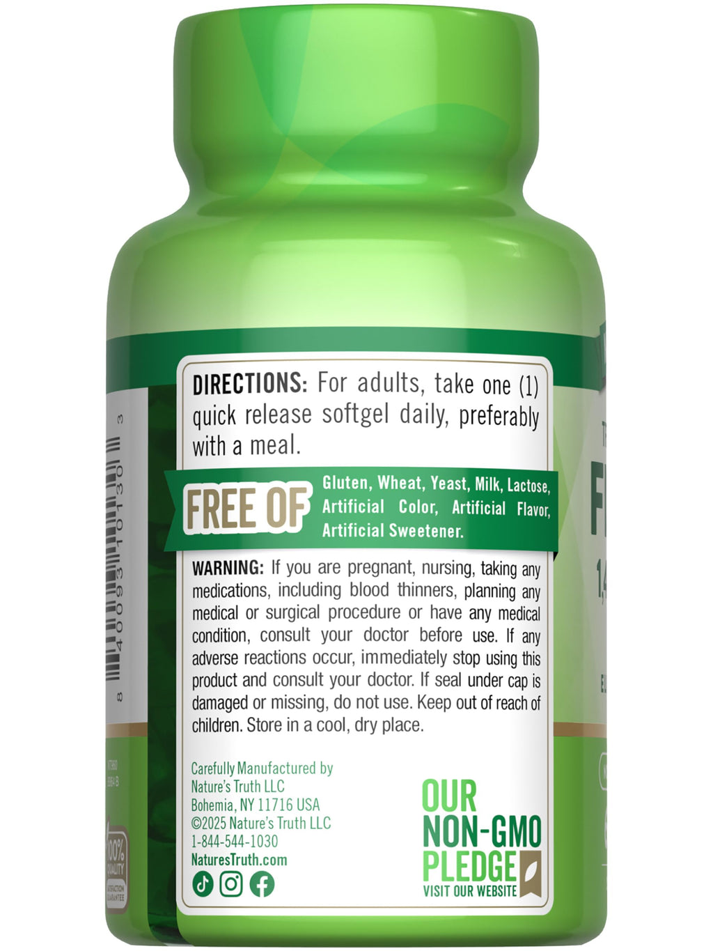 Triple Strength Fish Oil 1400 mg I950