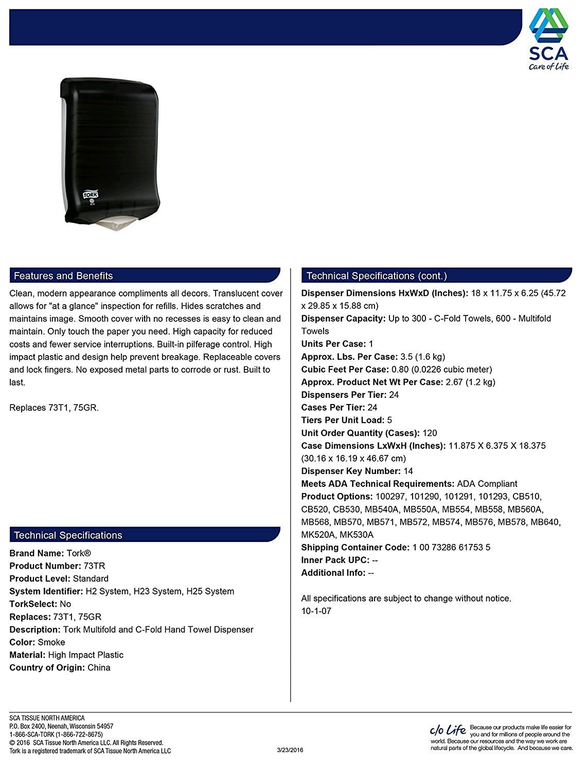 Multifold Hand Towel Dispenser K46055