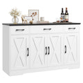 White Kitchen Buffet Sideboard Storage Cabinet K27977