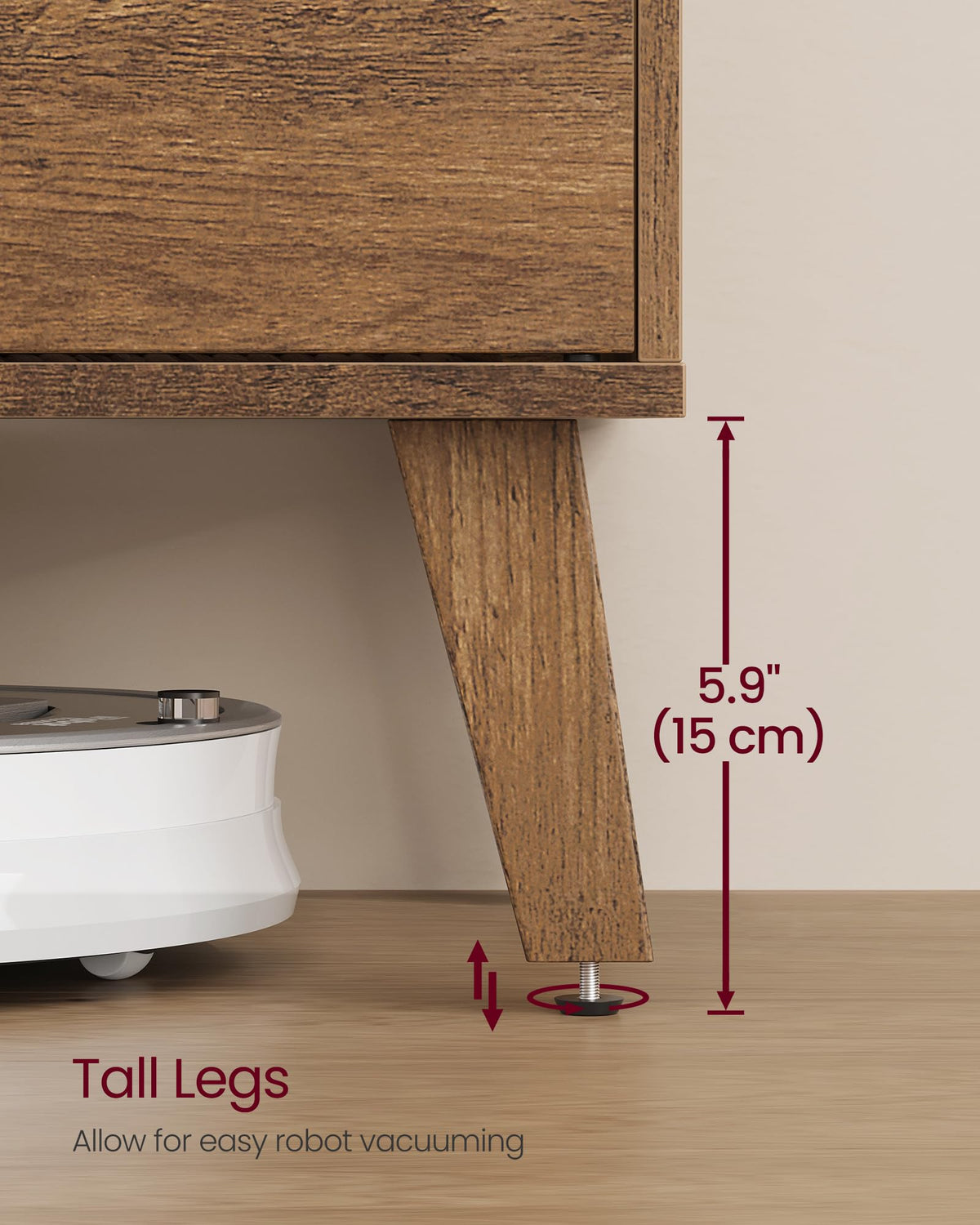 TV Stand with Adjustable Shelf C159
