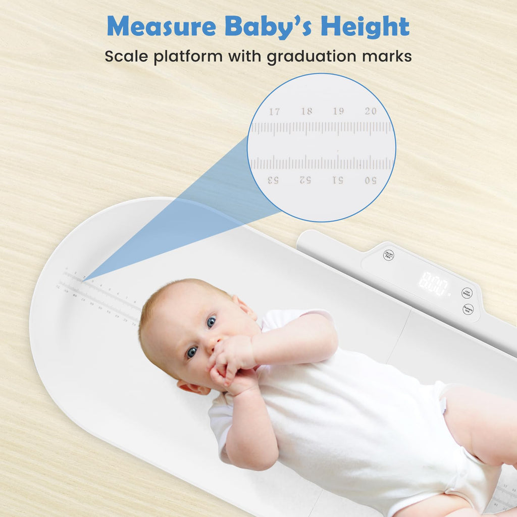 Baby Scale, 2-in-1 Digital Infant Scale with Detachable Tray L79382