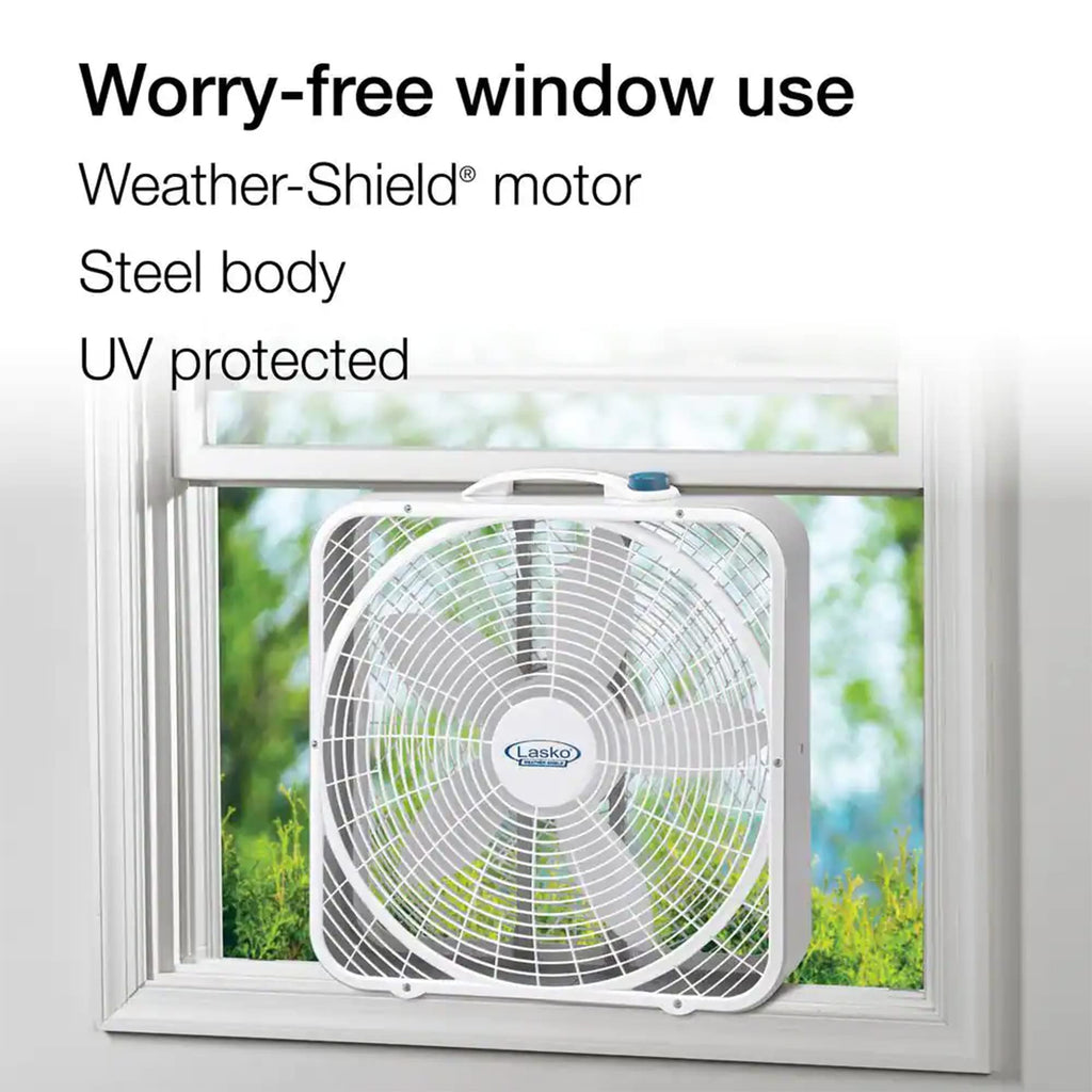 20" 3-Speed Box Fan I8321