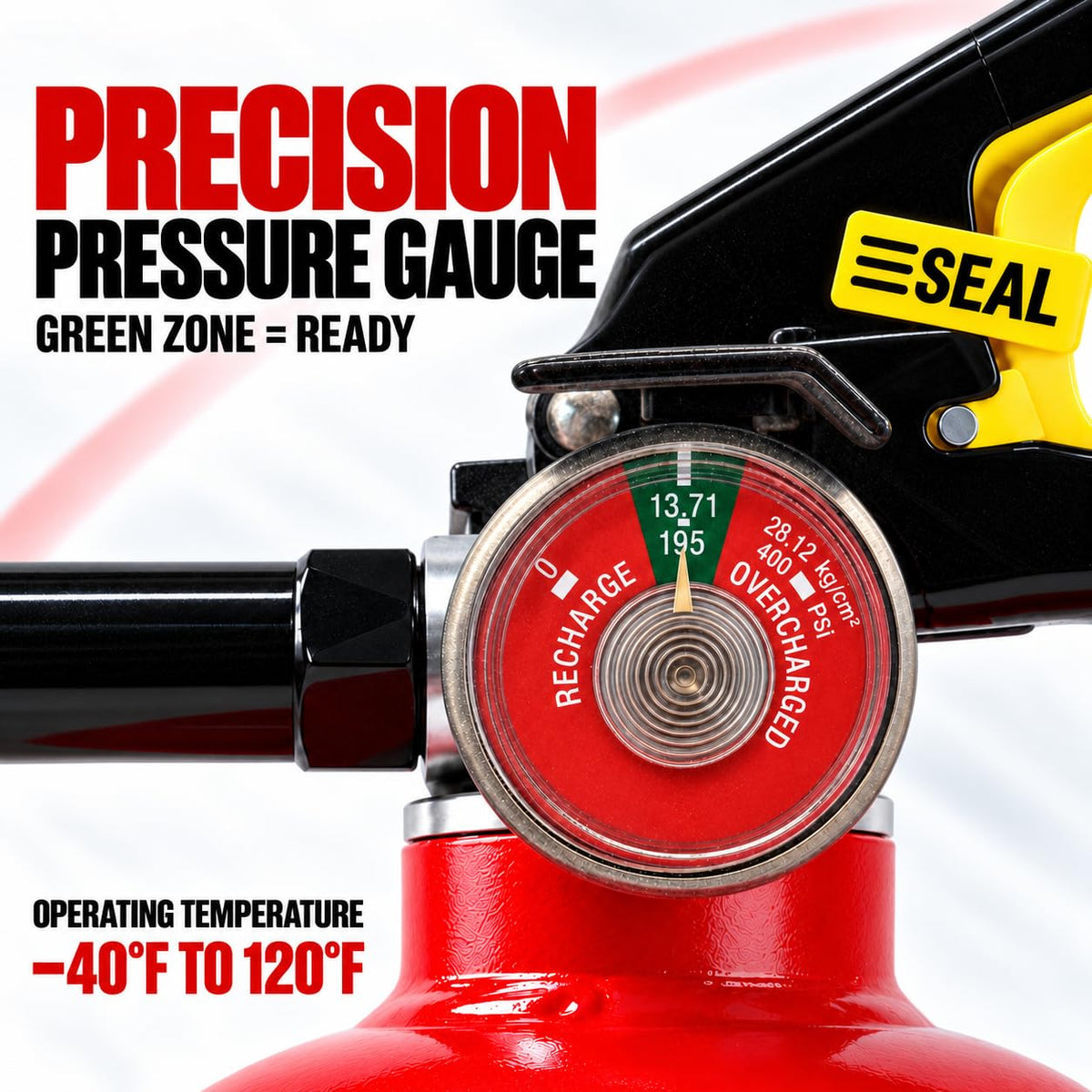 2.5 lb ABC Dry Chemical Fire Extinguishers 1-Pack D101