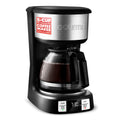 5-Cup Glass Carafe Black Drip Coffee Maker M773031