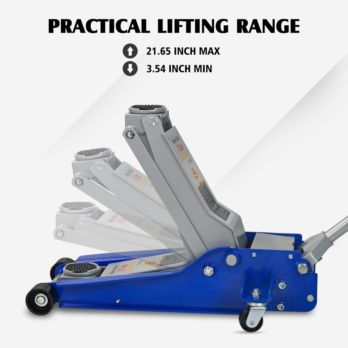 5 Ton Ultra Low Profile Hydraulic Floor Jack X94850