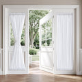 White Sidelight Curtains 2 Panels 26 x 72 inches H456140