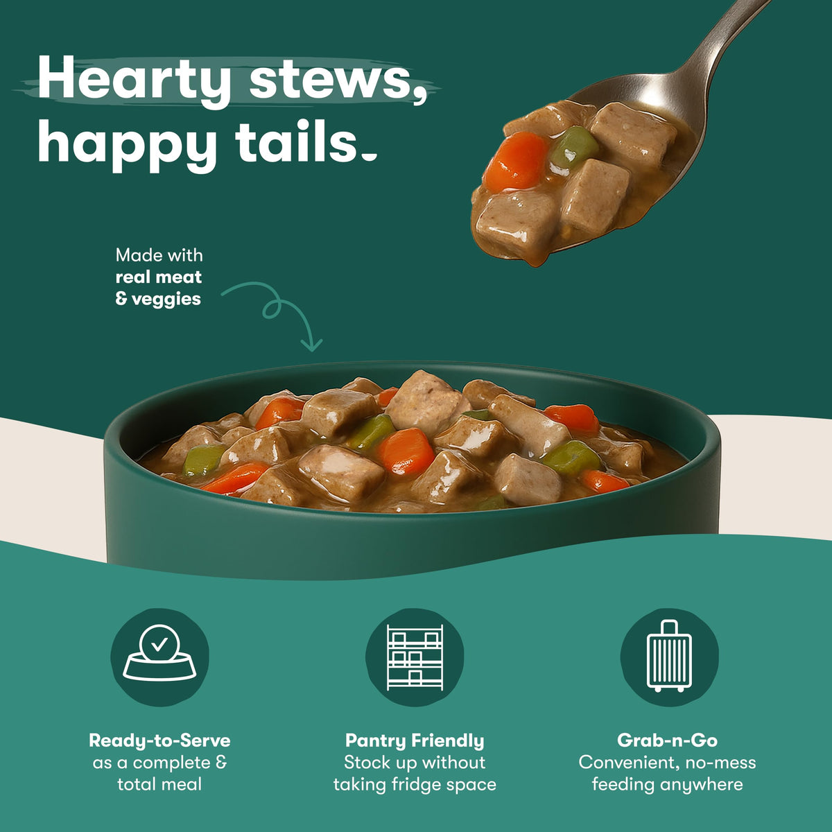 Grain Free Beef & Vegetables Wet Dog Food 12 Pack Y737