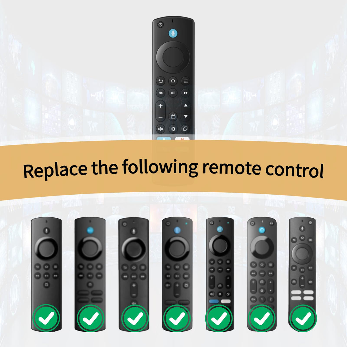 Replacement Voice Remote J421987