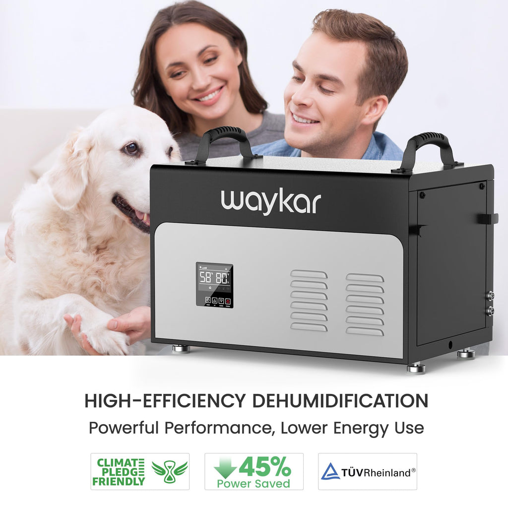 130 Pints Commercial Dehumidifier with Pump & Drain Hose K85073