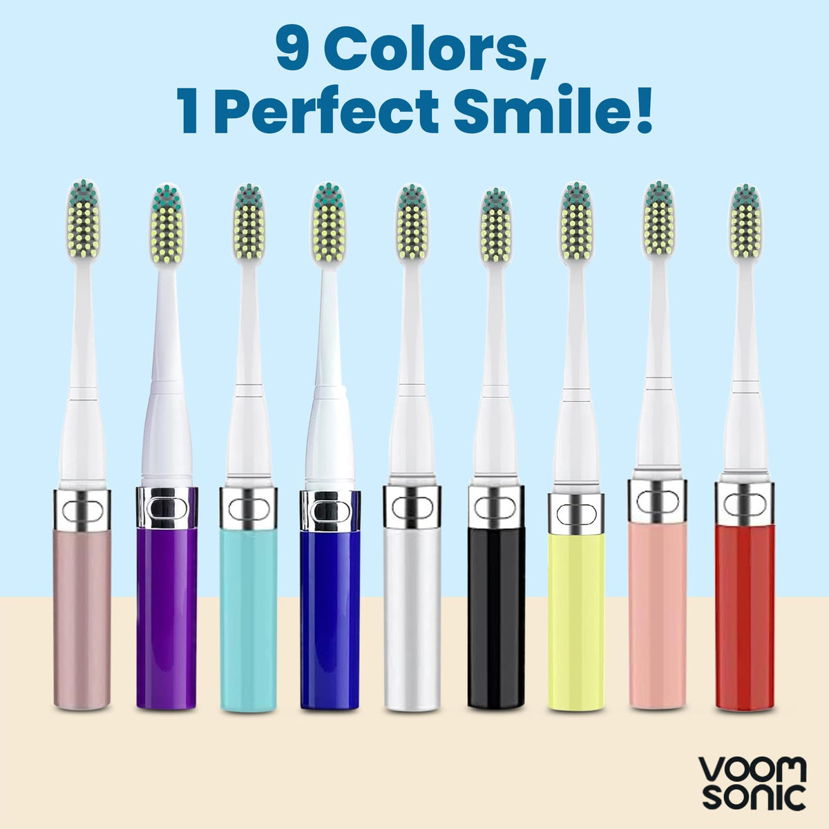 2-Pack Travel Electric Toothbrush Z31845