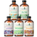 Rosemary Tea Tree Lavender Peppermint Cinnamon Essential Oil 4 FL Oz L175