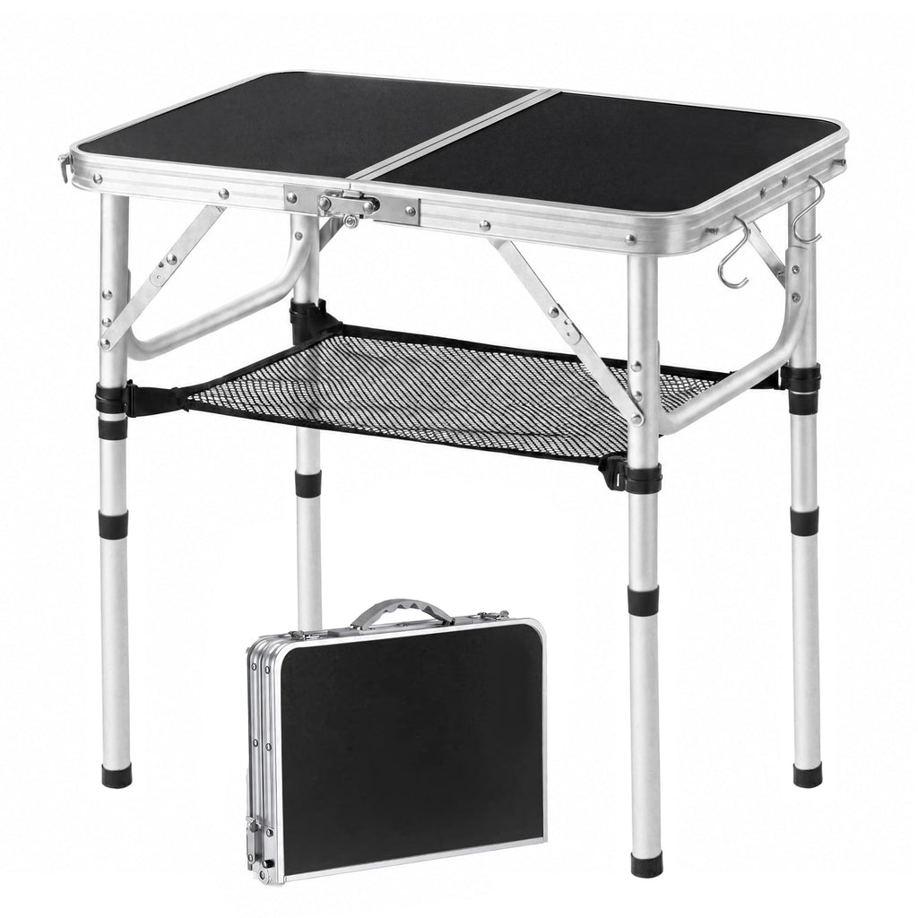 Small Folding Table 2ft with Mesh Holder F13196