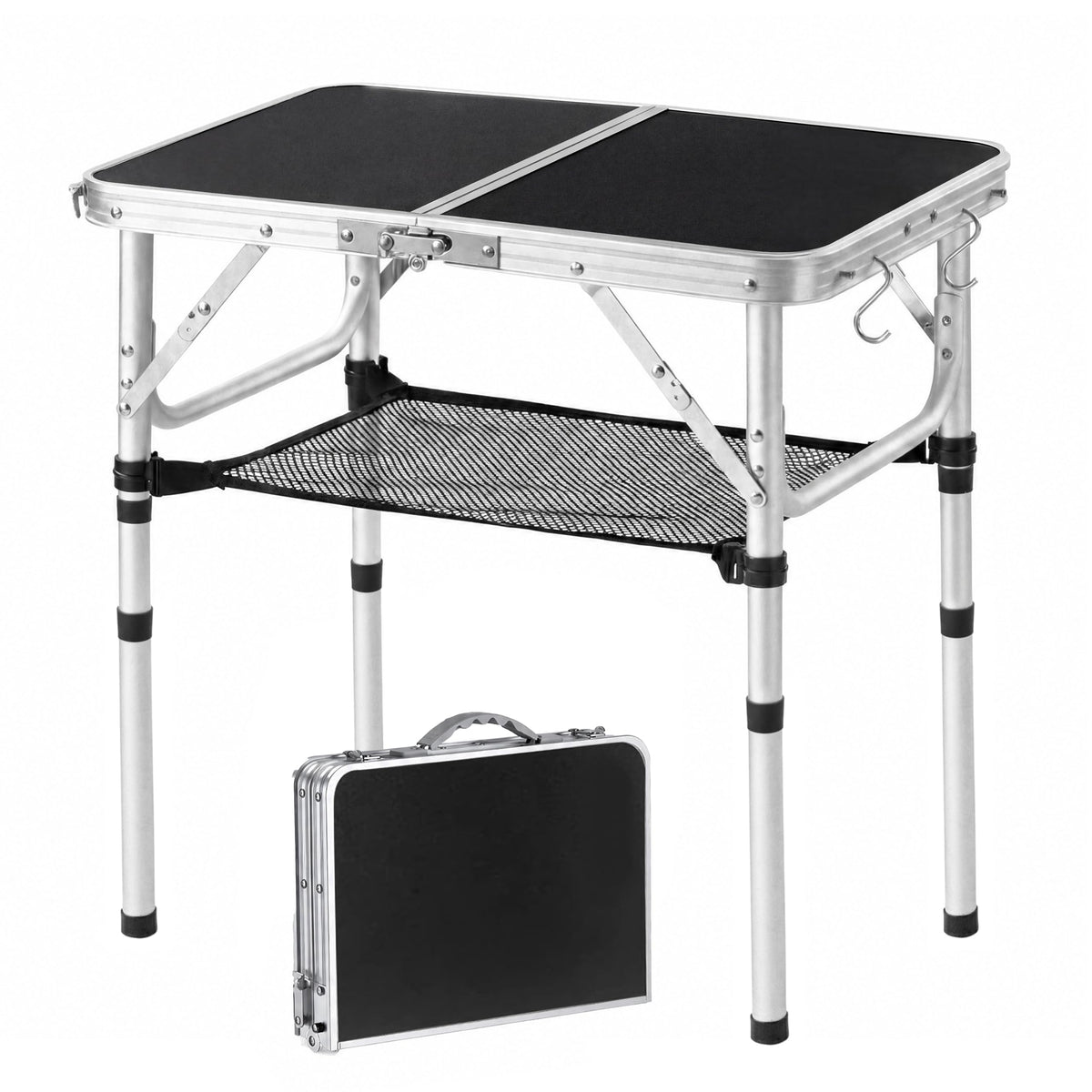 Small Folding Table 2ft with Mesh Holder F13196