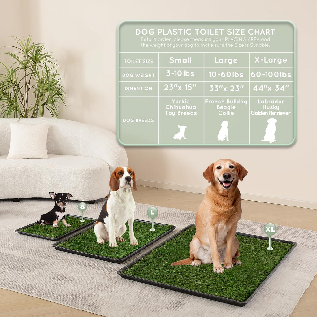 Dog Grass Pad with Tray T5906