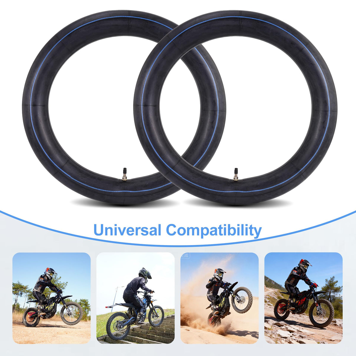 2-Pack Heavy Duty Thickened Inner Tubes B658817