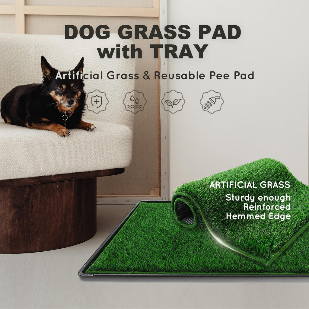 Dog Grass Pad with Tray T5906