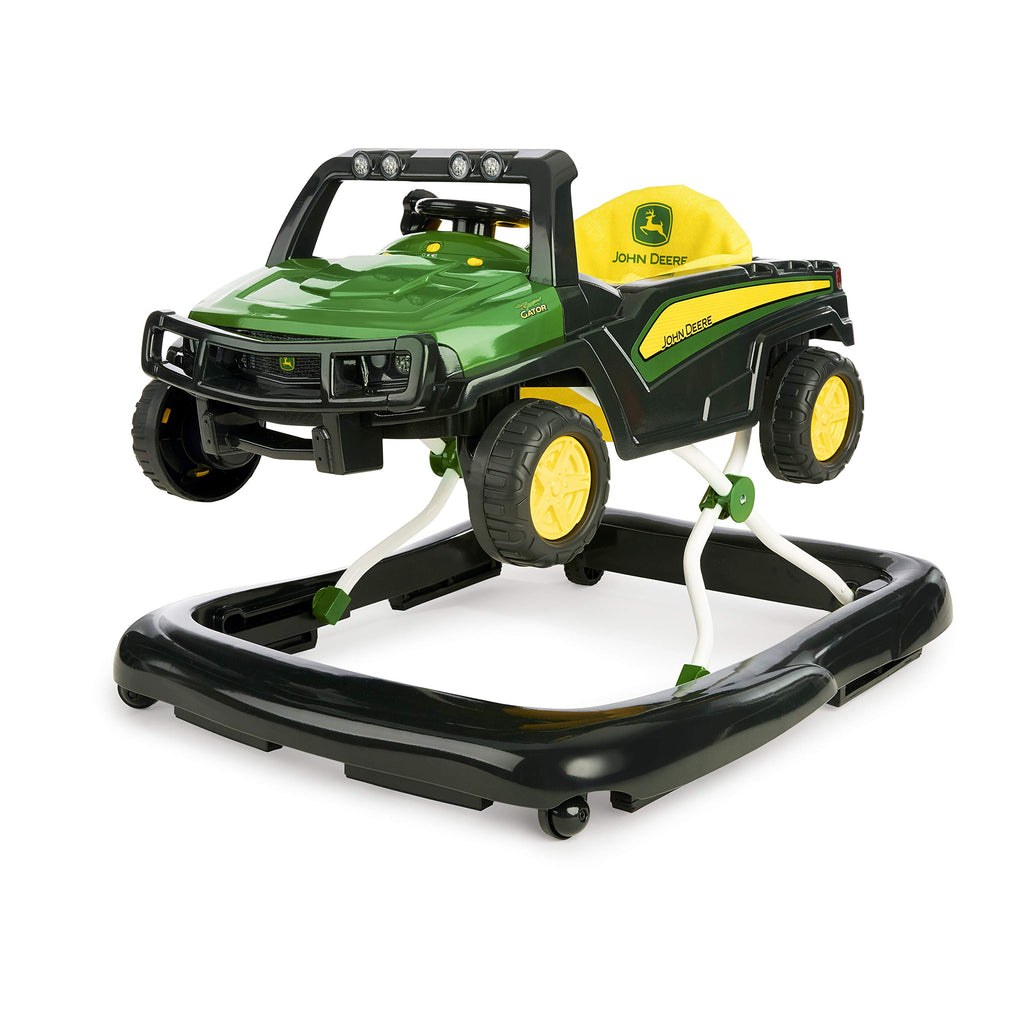 Green Baby Activity Center & Push Walker with Steering Wheel Toy J306237
