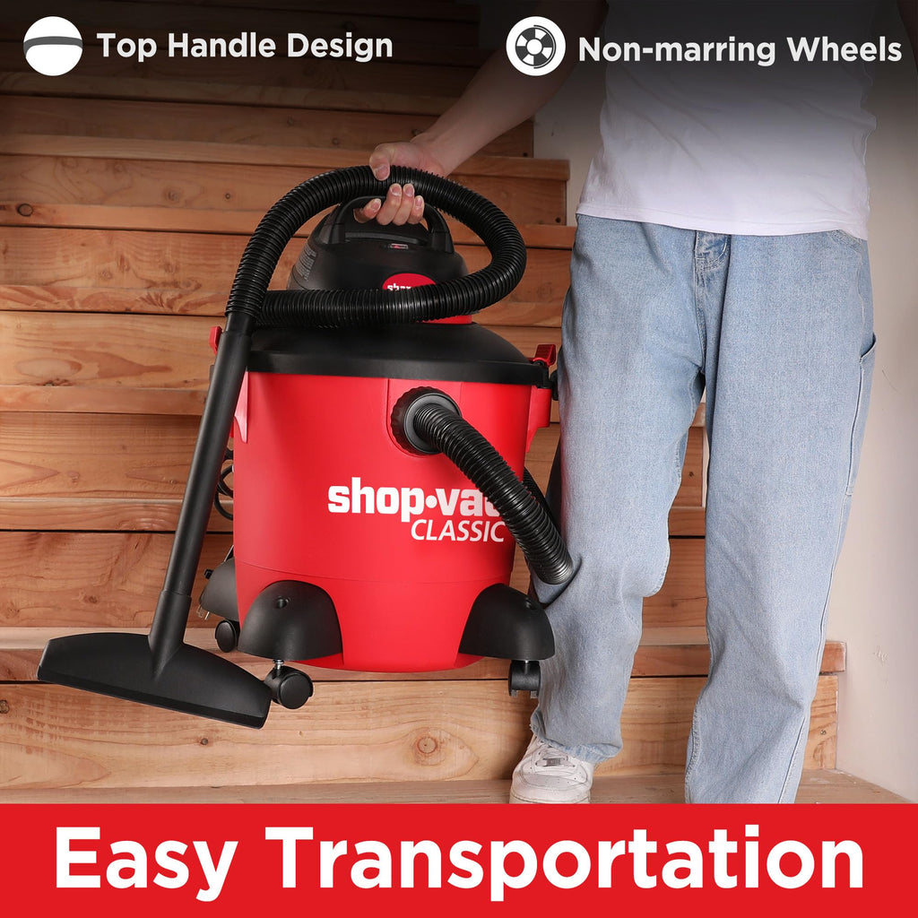8 Gallon 4.5-Peak HP Wet/Dry Vacuum C545