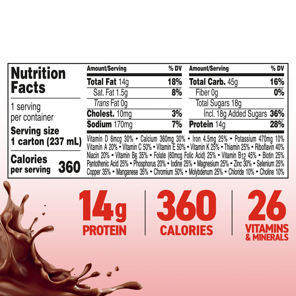 Rich Chocolate Nutritional Drink 24 Pack X971