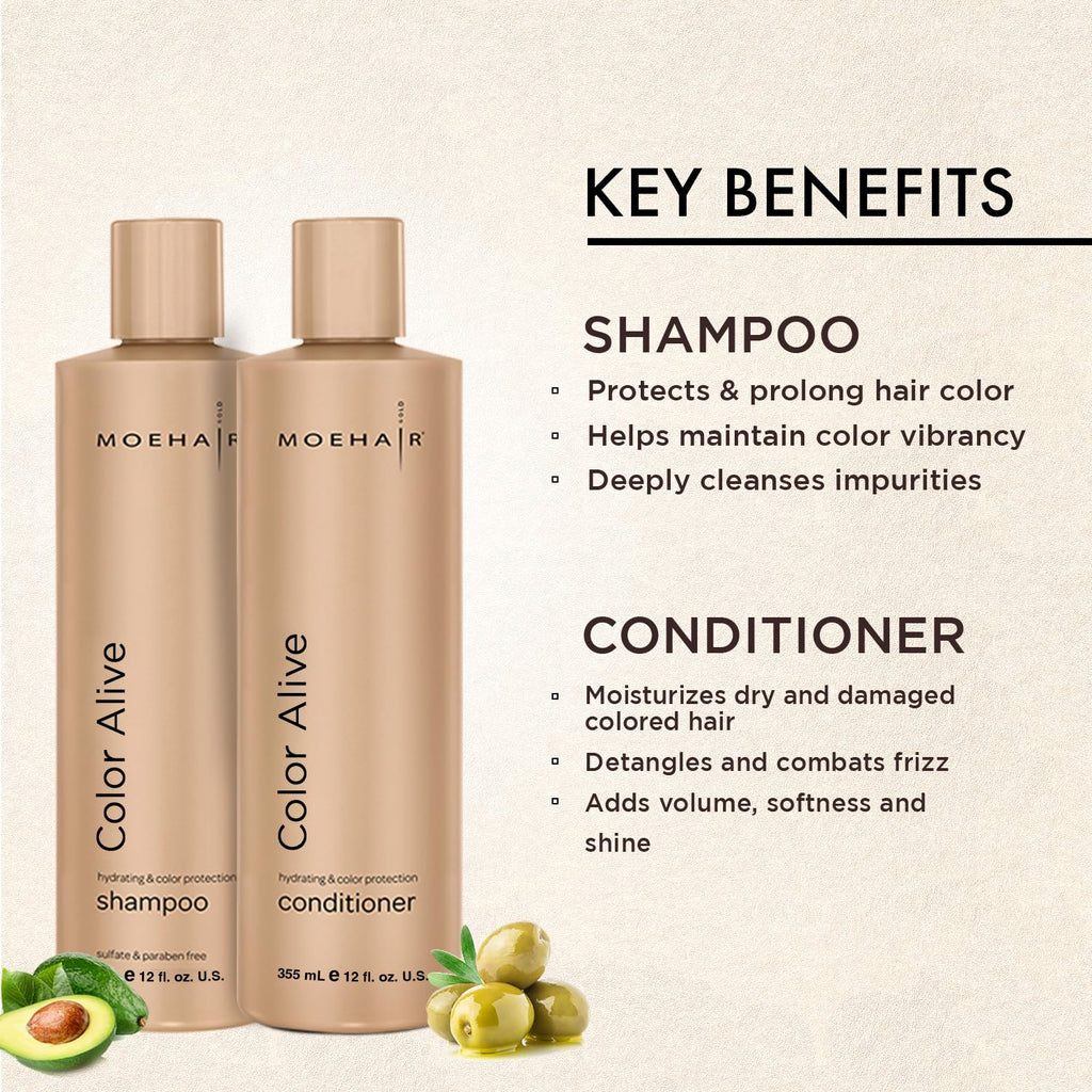 Sulfate-Free Shampoo and Conditioner Set 12 fl oz Z77907