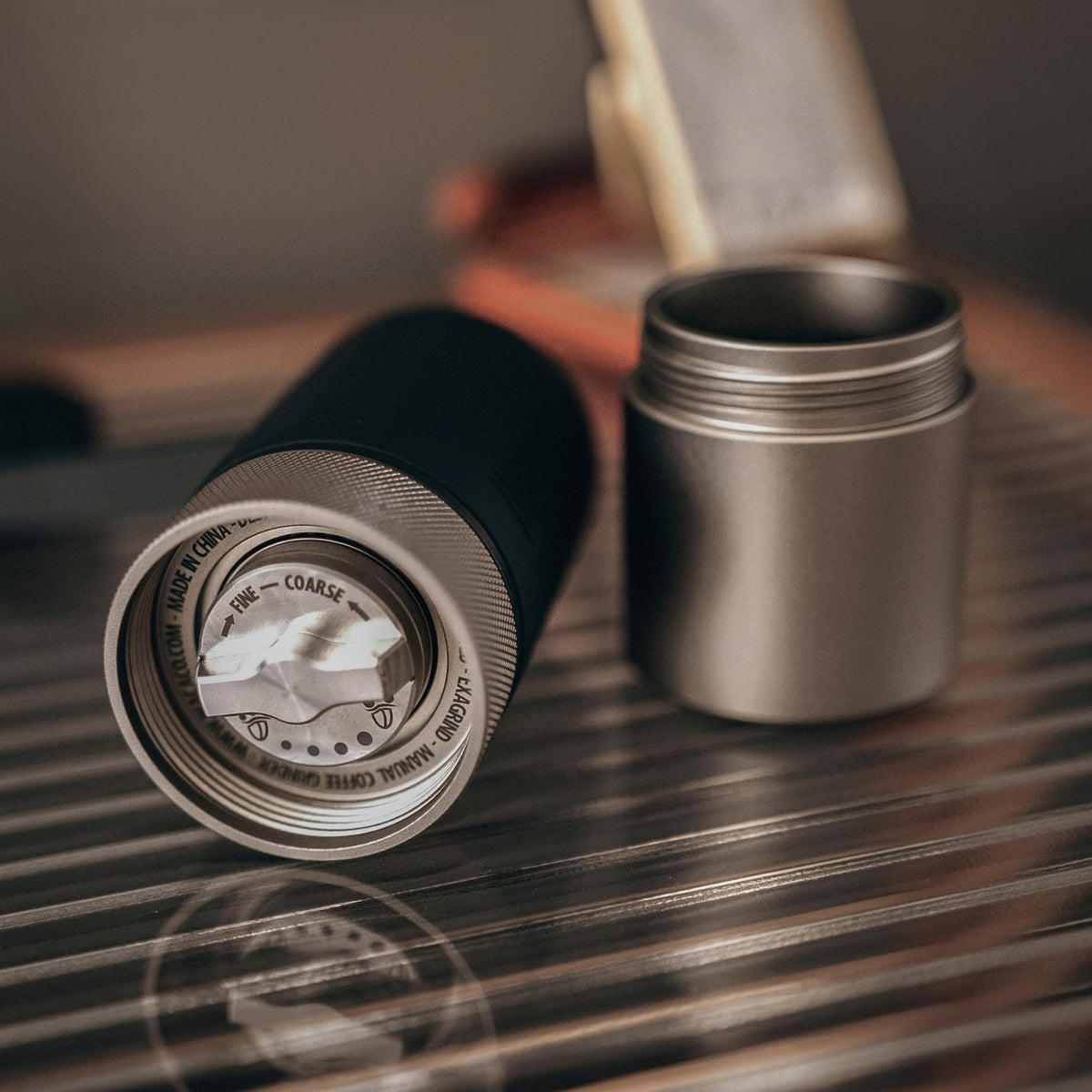 Manual 38mm Stainless Steel Conical Burr Coffee Grinder L933