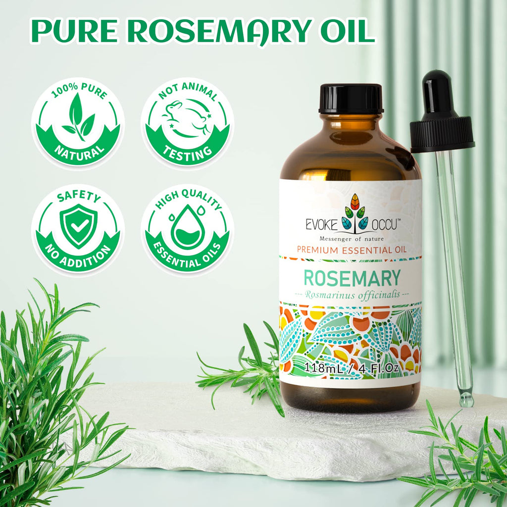 Rosemary Tea Tree Lavender Peppermint Cinnamon Essential Oil 4 FL Oz L175