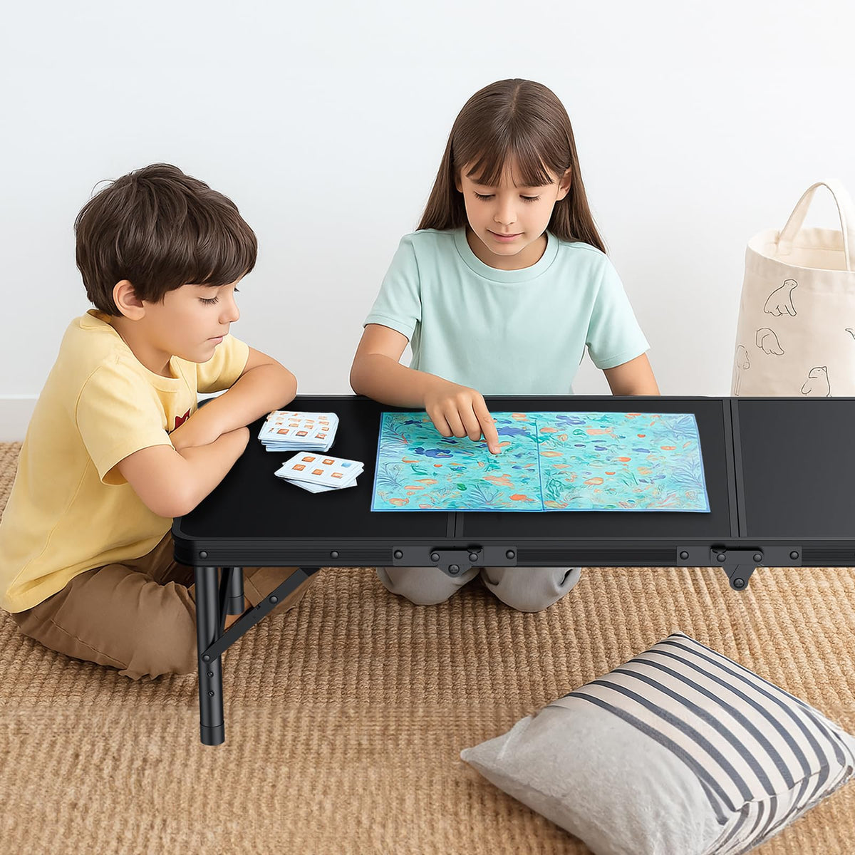 Folding Camping Table 3 Adjustable Height F301325