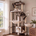 70.5" Wood Tall Cat Tree I89166