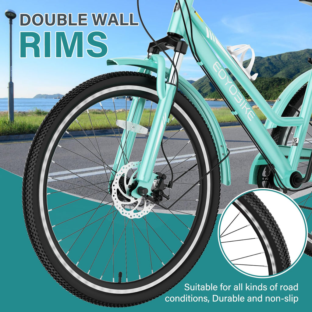 24/26/27.5 Inch 3 Wheel Mountain Tricycle E494