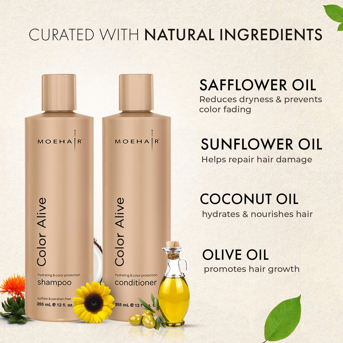 Sulfate-Free Shampoo and Conditioner Set 12 fl oz Z77907