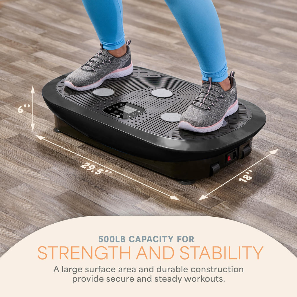 Vibration Plate Exercise Machine with 7 Training Modes T501997