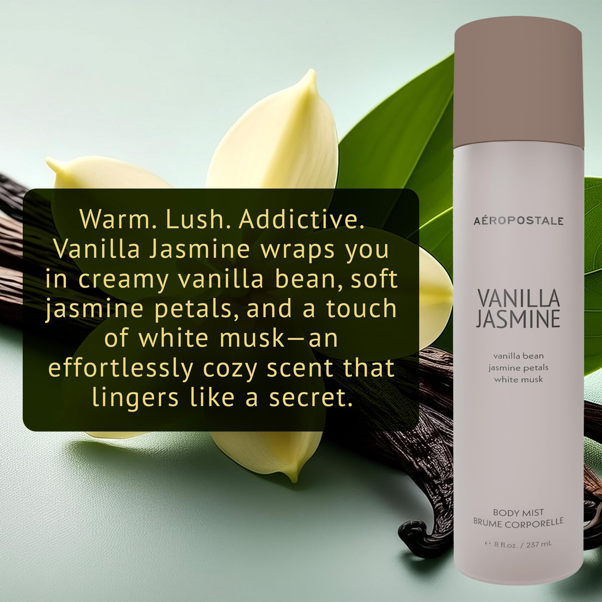 Vanilla Jasmine Body Mist 8 fl oz U173