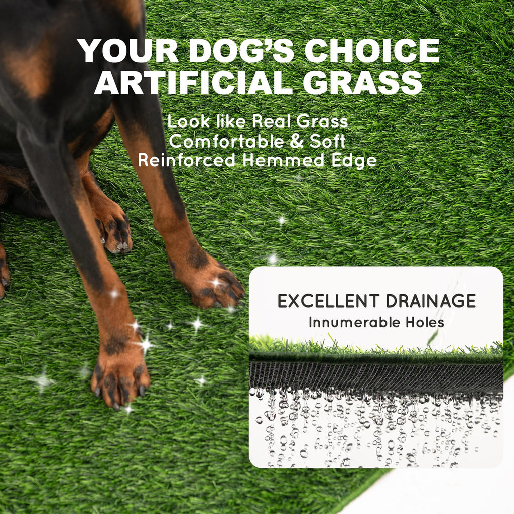 Dog Grass Pad with Tray T5906