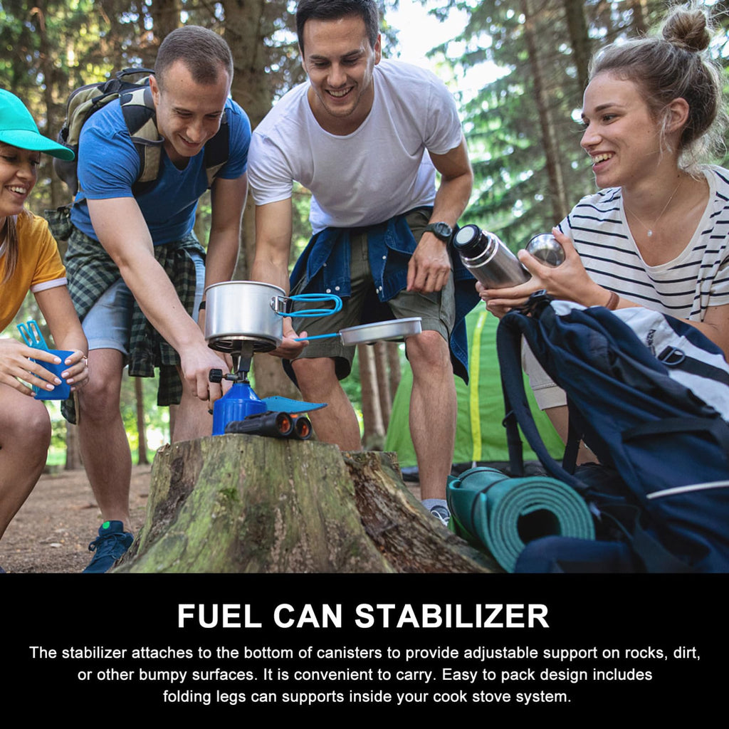 Folding Camping Stove Stand Tripod Fuel Can Stabilizer M617