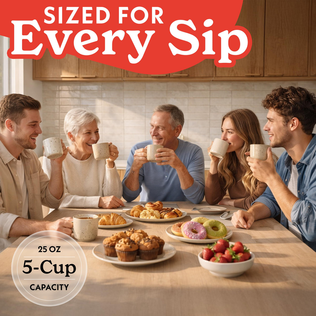 5-Cup Glass Carafe Black Drip Coffee Maker M773031