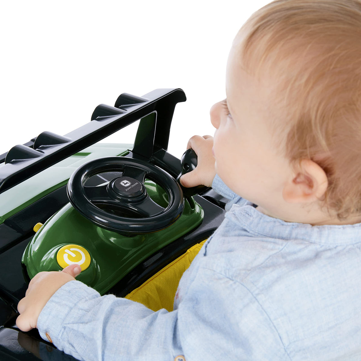 Green Baby Activity Center & Push Walker with Steering Wheel Toy J306237