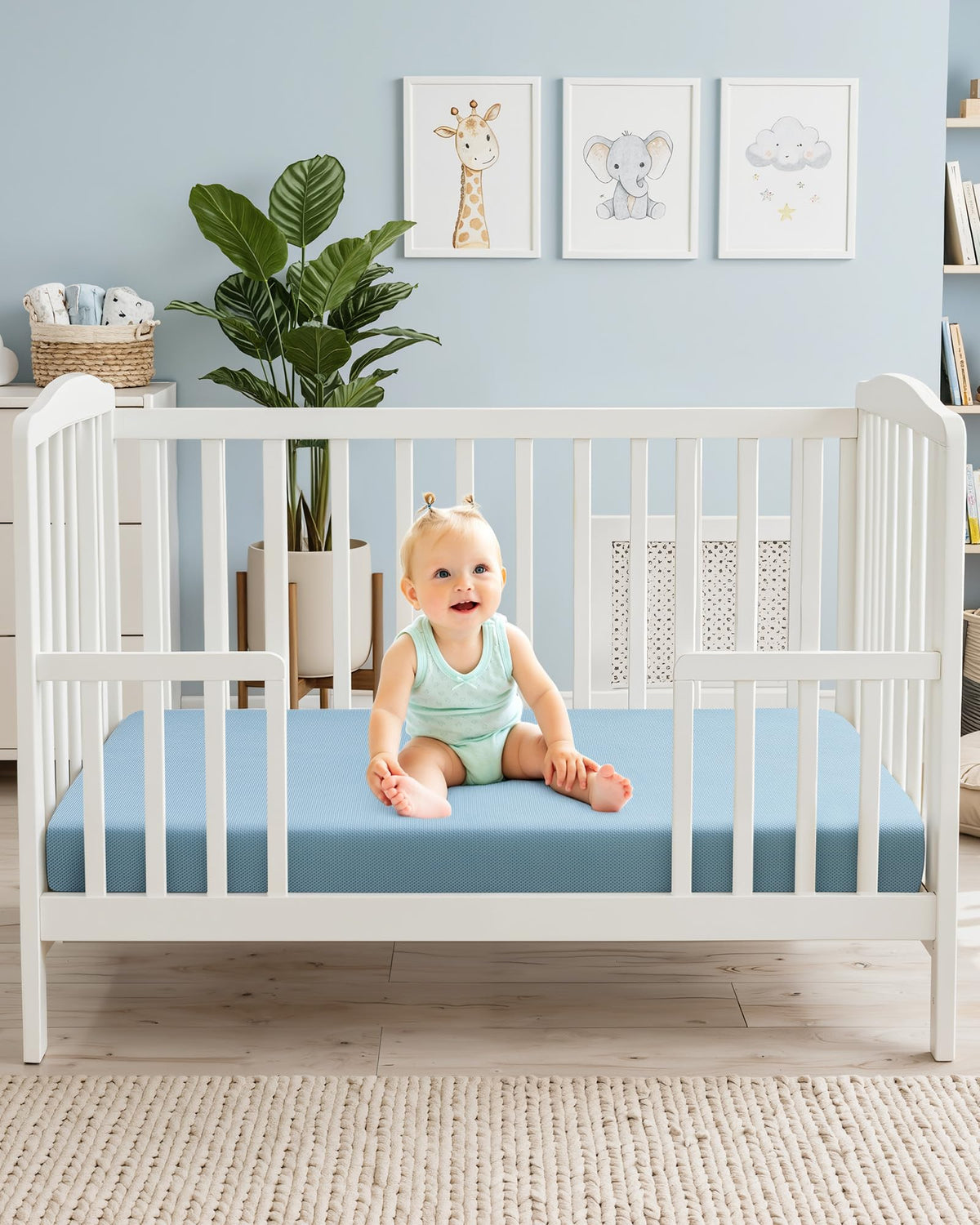 Breathable Waterproof Crib Mattress J47841