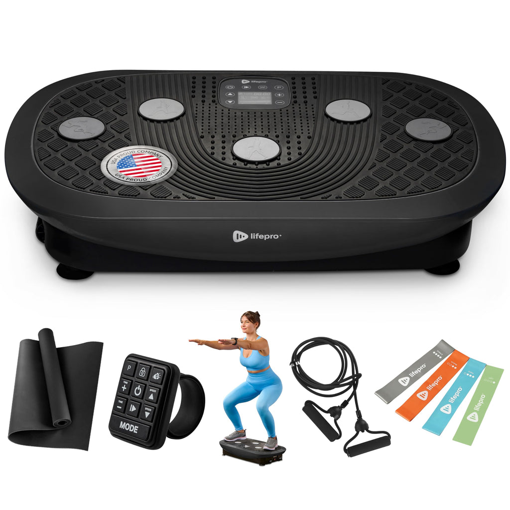 Vibration Plate Exercise Machine with 7 Training Modes T501997