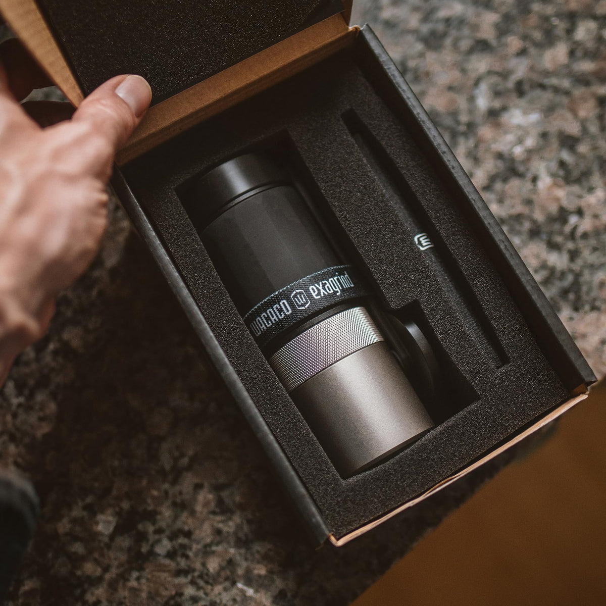 Manual 38mm Stainless Steel Conical Burr Coffee Grinder L933