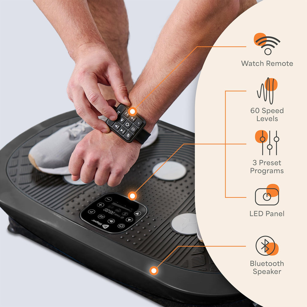 Vibration Plate Exercise Machine with 7 Training Modes T501997