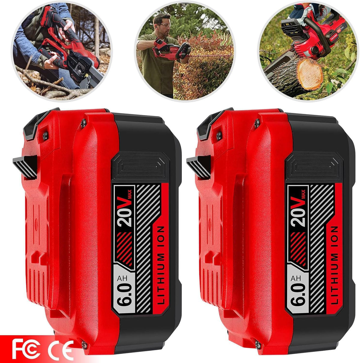 20V Lithium ion Replacement Battery J7336