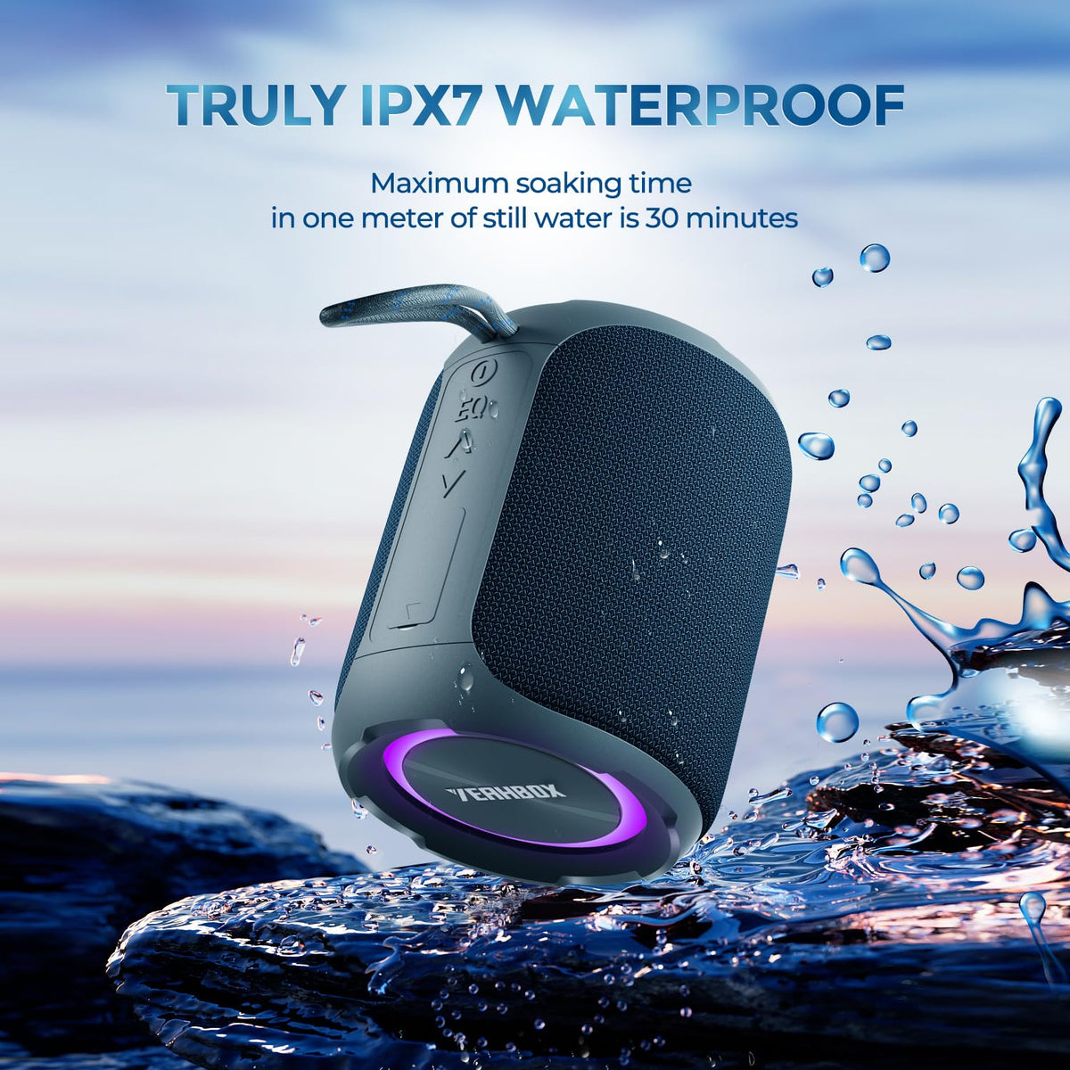 Portable Bluetooth Speaker 40W IPX7 Waterproof J310
