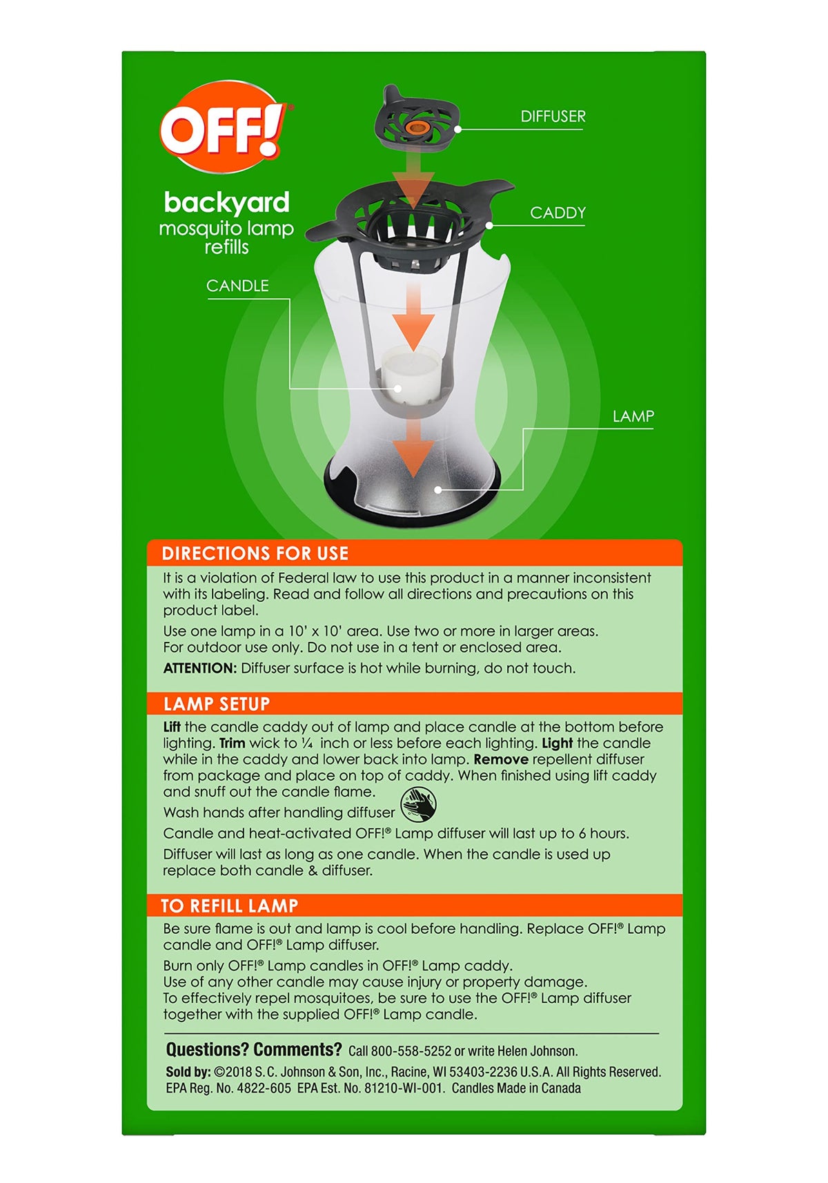 Mosquito Lamp Refill E5198