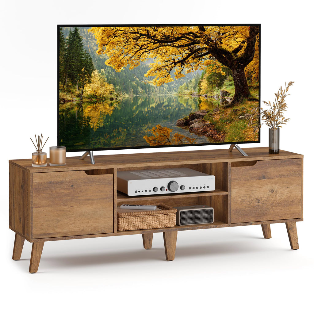 TV Stand with Adjustable Shelf C159